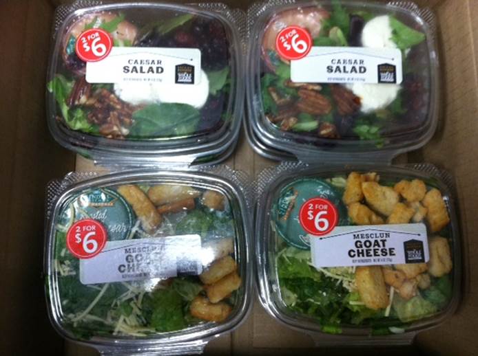 Whole Foods Market Recalls Pre-packaged Mini Caesar And Mini Mesclun Goat Cheese Salad In Three States, Due To Undeclared Allergen